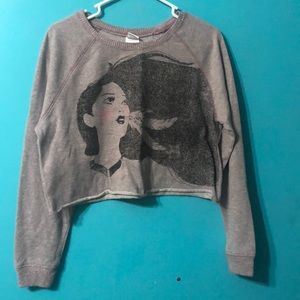 Pocahontas Crop Top Sweater